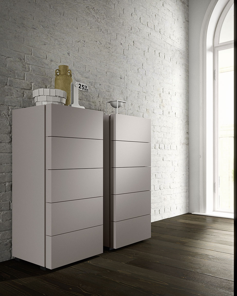 contemporary style charme bedsides, drawer units and chests 2