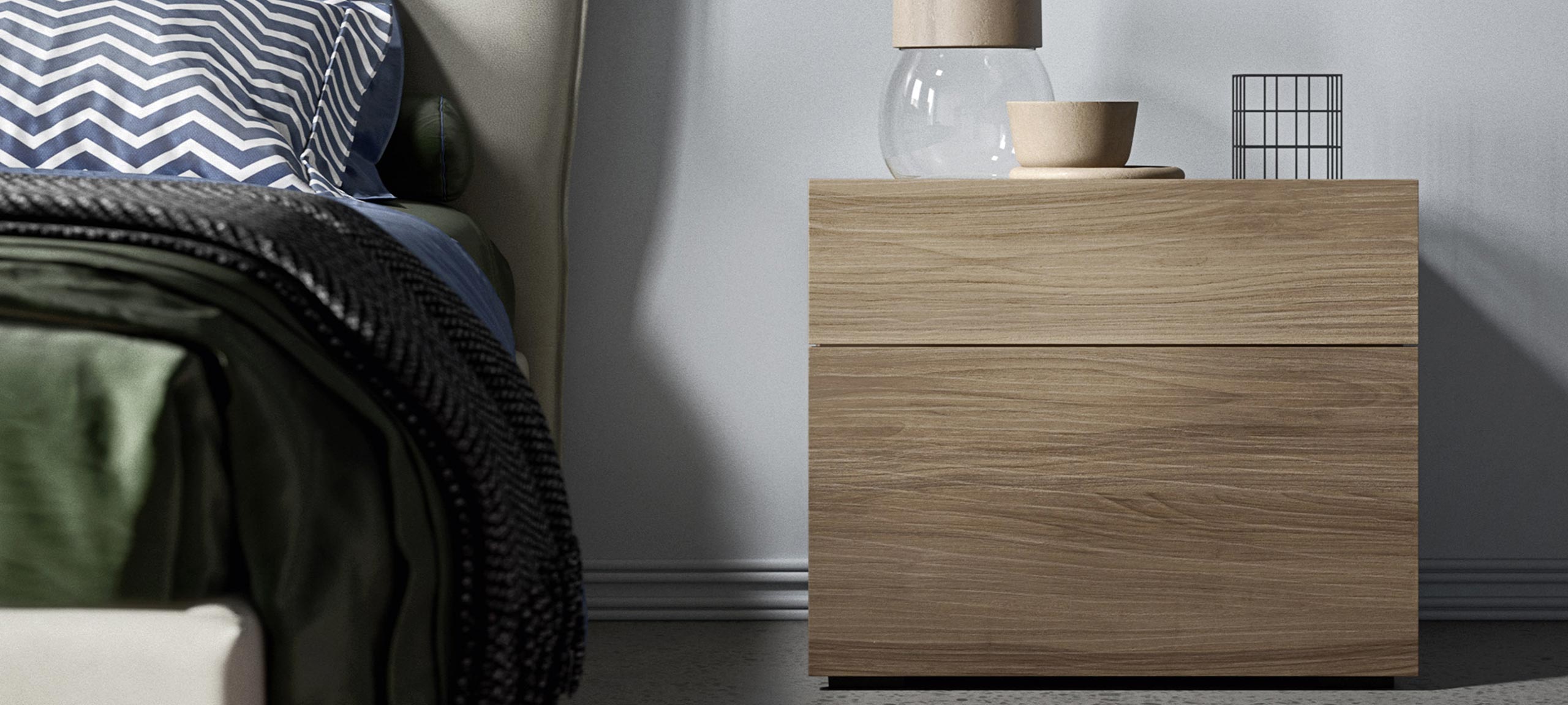 contemporary-style cube bedsides, drawer units and chests 2