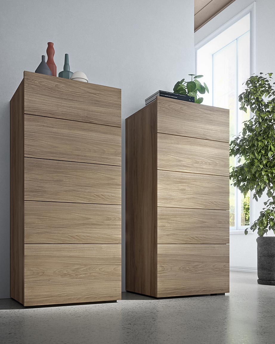contemporary-style cube bedsides, drawer units and chests 3