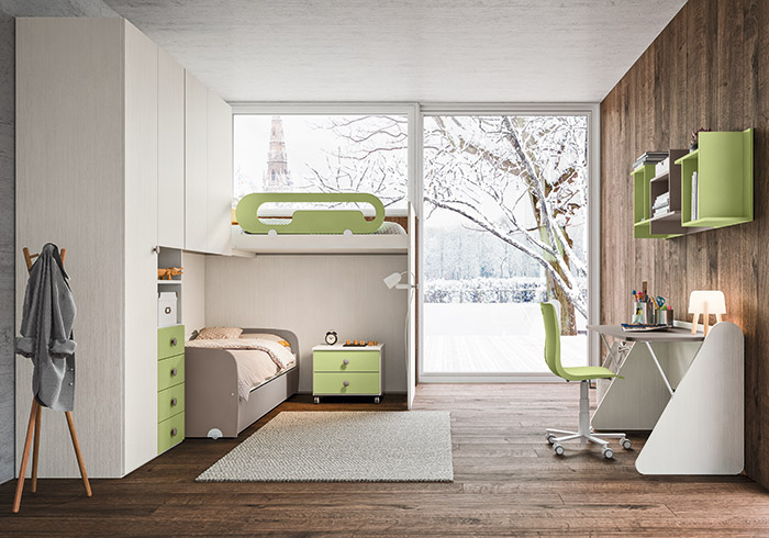 children’s bedrooms with loft beds