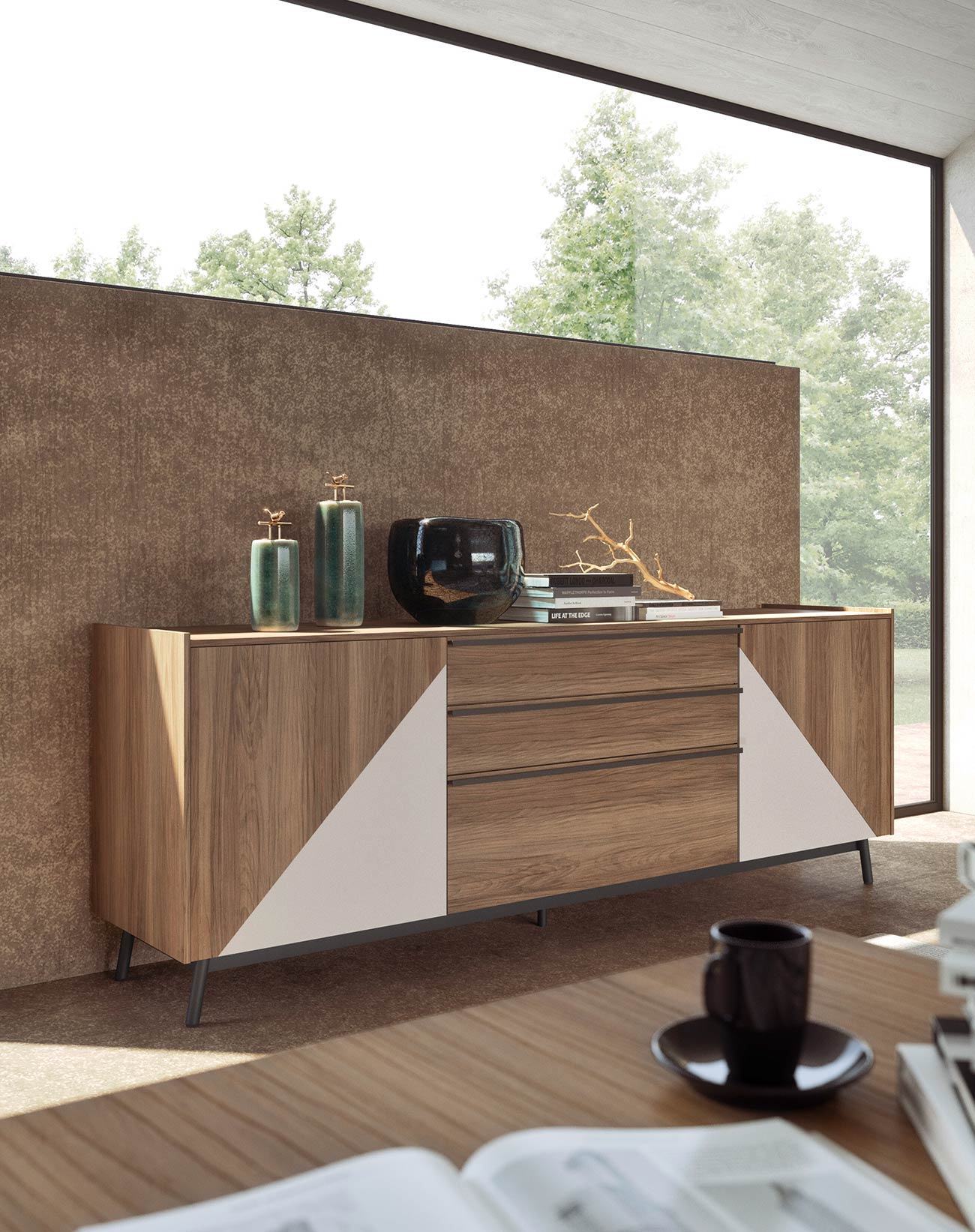 Madia Glamour Per Un Soggiorno Di Design Mab Home Furniture